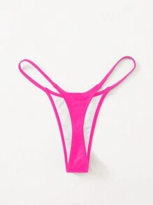 Swim Basics Parte Inferior De Traje De Baño De Color Liso San Valentín