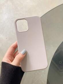 Plain Silicone Phone Case - Pink - View 2