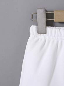 SHEIN Pantalones Cortos unicolors Juveniles De Verano En Colores Casuales