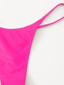 Swim Basics Parte Inferior De Traje De Baño De Color Liso San Valentín