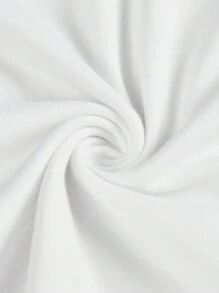 SHEIN Essnce 3 件套休闲简约纯色短款修身女士背心，夏季 - 彩色 - 查看 6