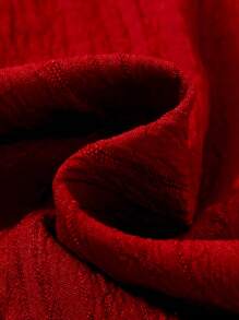 Tween Girls' Bow Knot Top And Lace Hem Skirt 2 Piece Set - Burgundy - View 5