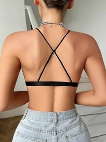 Music Festival With Front Closure And Comfortable Cross-Back Design