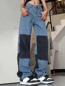 Ropa urbana elegante de bloques de color - Multicolor - Ver 3