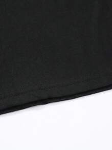 Manfinity EMRG Men's Crew Neck T-Shirt With Slogan And Pigeon Printed Design