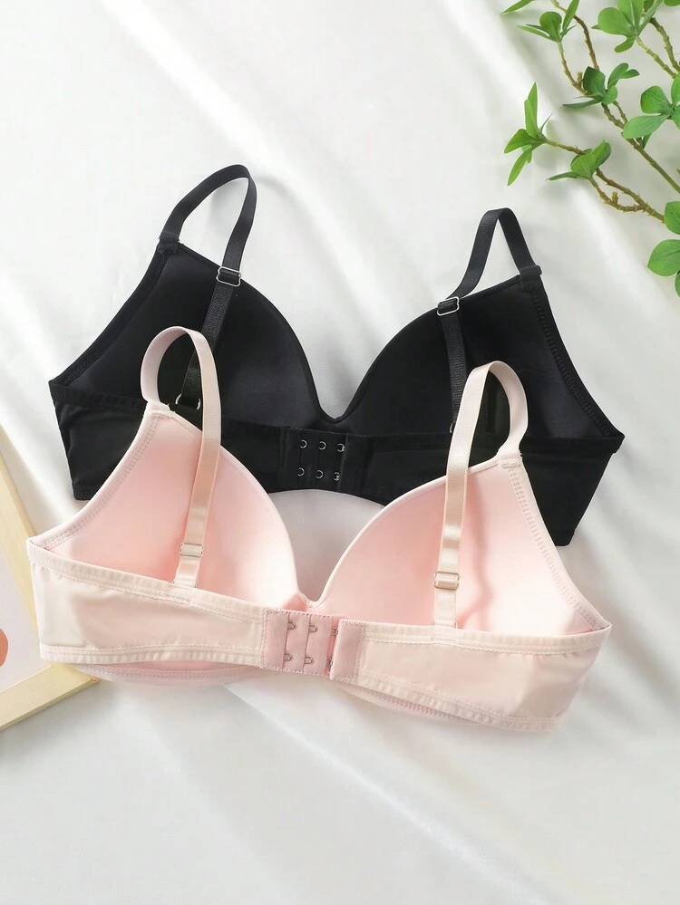 Women's Small Size 2pcs/Set Wireless Bra