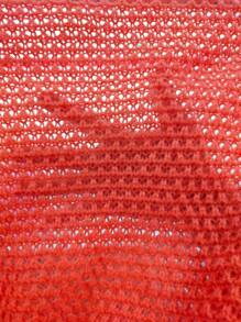 SHEIN LUNE Solid Drop Shoulder Knit Pullover Fall Winter Sweater - Orange - View 7
