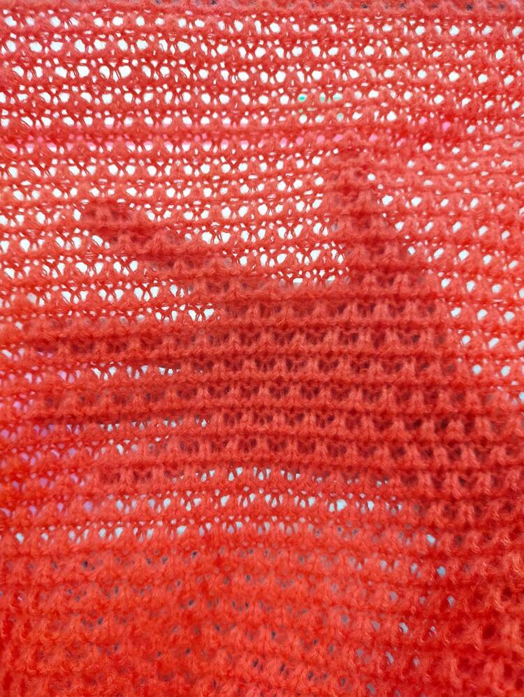 Solid Drop Shoulder Knit Pullover Fall Winter Sweater