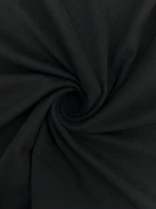 SHEIN Unity Của phụ nữ Màu thuần Quần skinny Thon gọn Áo thun Với Cổ chữ V - Nhiều màu - Xem 7