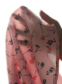 SHEIN VCAY Vrouwen Bloemenprint Spaghetti bandjes Jurken