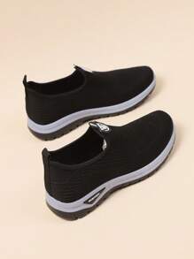 Fashionable Casual Popular Teenagers' Athletic Shoes - Black - View 6