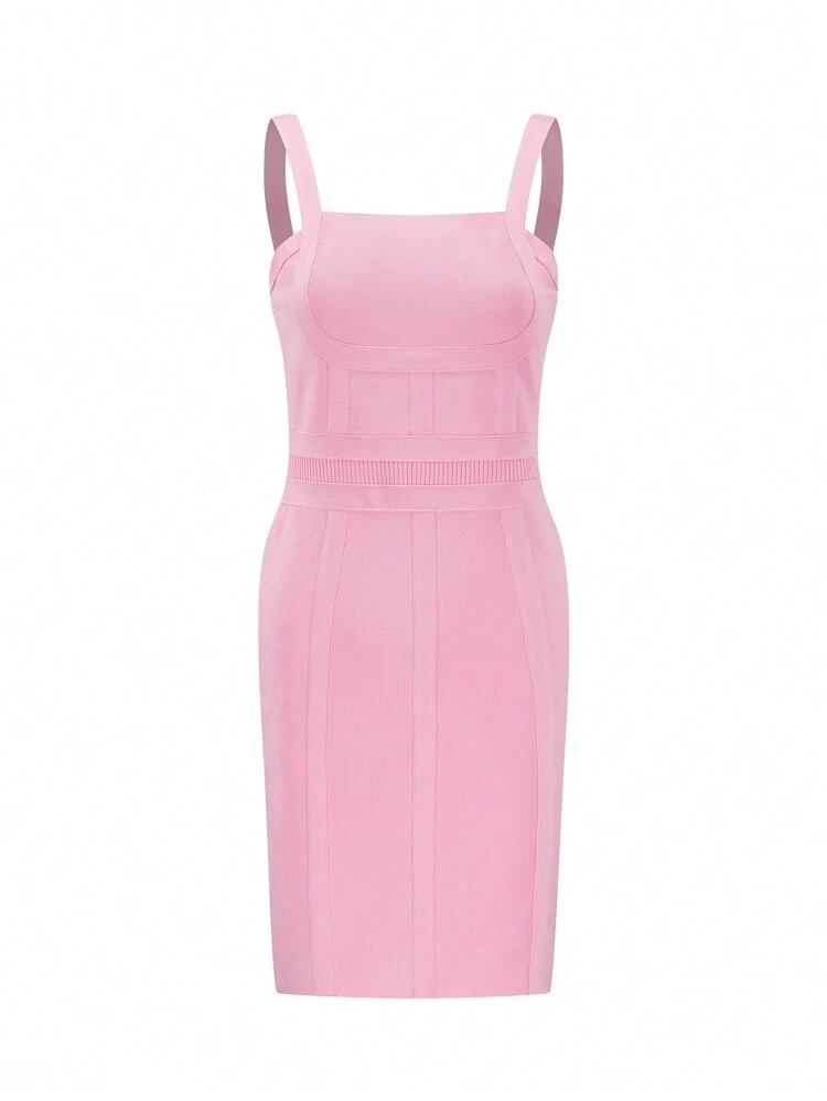 Teen Girl Spaghetti Strap Dress With Back Zipper