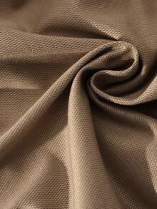 Manfinity Homme Nam Khối màu Flip Túi Áo thun Và Bộ quần short - Nhiều màu - Xem 7