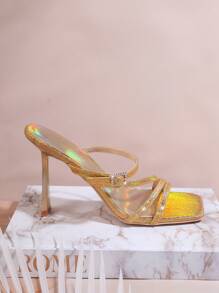 SHUZIA Women's High Heel Sandals - Gold - View 5