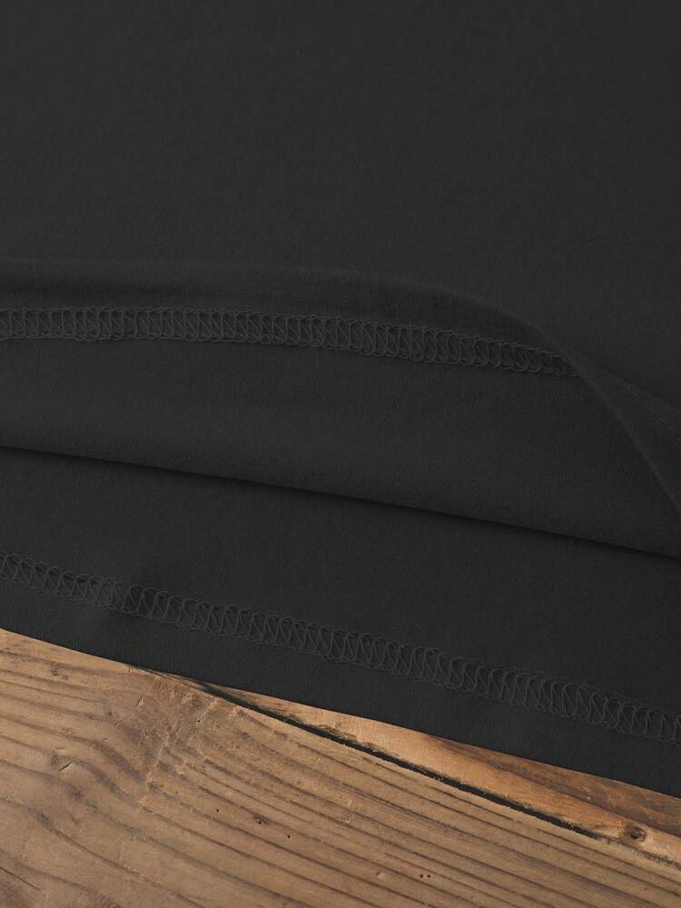 5pcs Solid Color Round Neck Tank Top