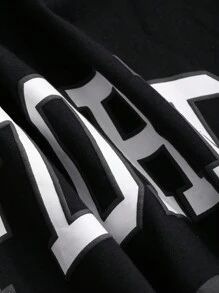 DAZY Men's Summer Tee With Letter Print