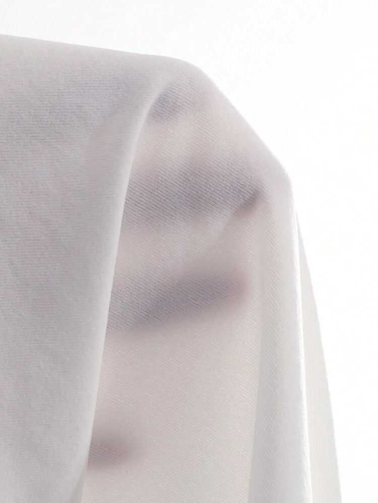 Women's Solid Color Round Neck T-Shirt Y2k