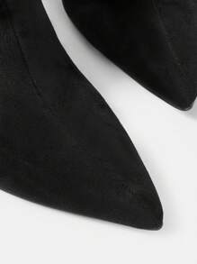 MOTF PREMIUM WOMEN'S SPLICED HIGH HEEL ANKLE BOOTS