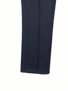 Manfinity EMRG Men's Cross Pattern Printed Drawstring Sweatpants Black Joggers Menmens Sweats - Navy Blue - View 4