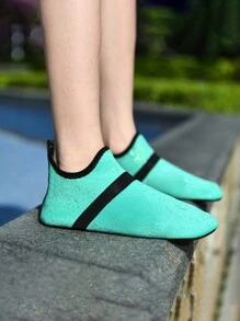 轻便透气网底儿童沙滩/瑜伽/游泳鞋，夏季款 - 綠色 - 查看 5