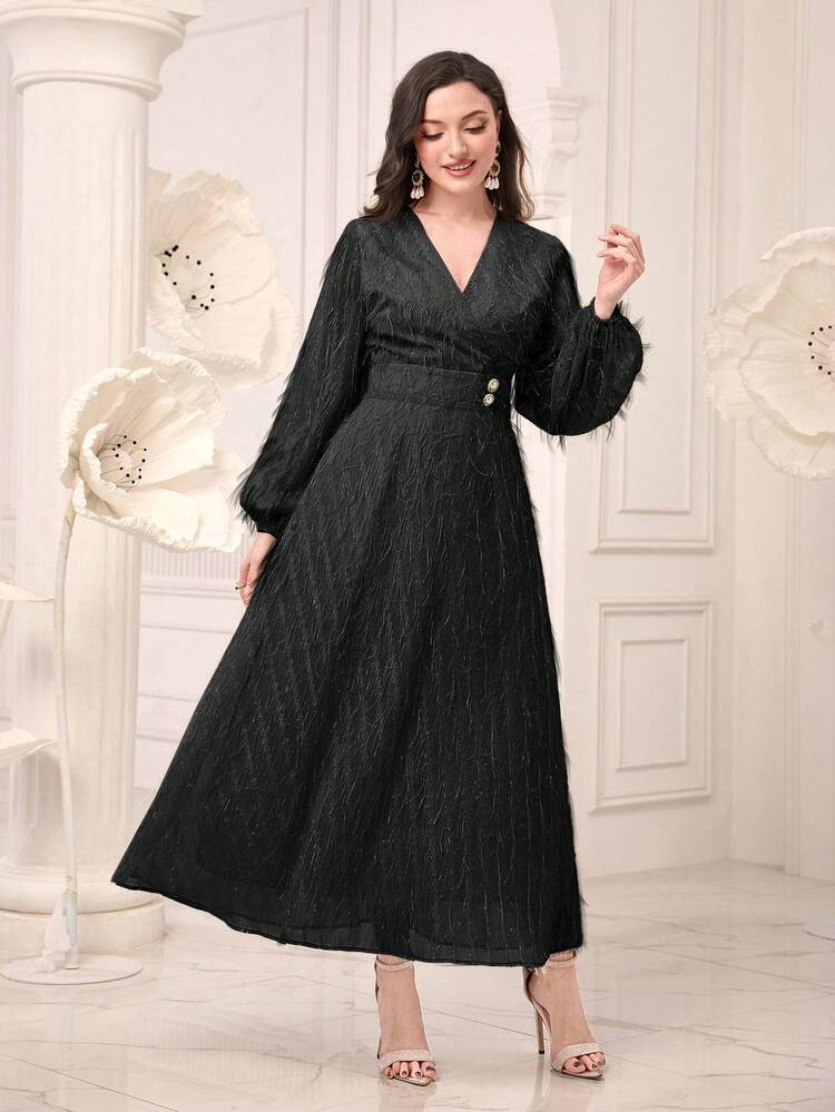 Solid Color Women's Dress Long Evening Dresses