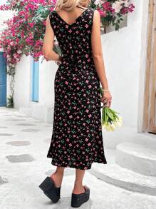 Soleia 女士迷你花卉印花連衣裙 - 彩色 - 查看 2