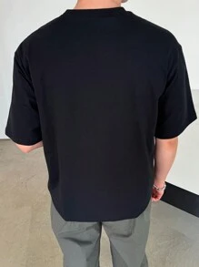 DAZY Men's Summer Tee With Letter Print