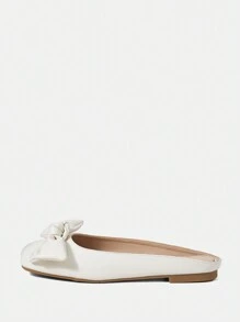 Women'S Fashionable Flat Shoes - White - View 1