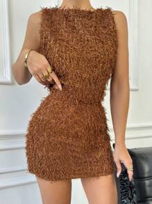 EURMUSE Women Two-Pieces With Vest And Short - Ginger - View 3