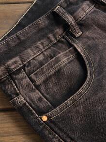 男士緊身牛仔褲不附腰帶 - 彩色 - 查看 6