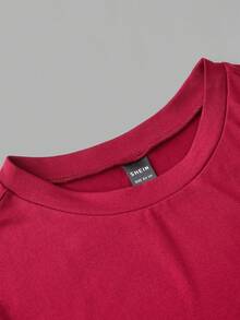 SHEIN Essnce 3件/套 女式基本簡約內搭t卹,三色 - 彩色 - 查看 6