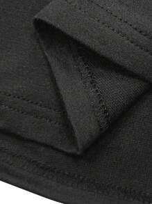 Manfinity Dauomo Conjunto De Camiseta De Manga Corta Y Estampado De Árbol De Coco Para Hombre - Multicolor - Ver 4