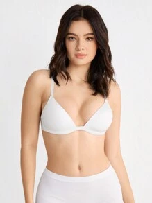 Ocili Leisure 3pcs Solid Color Wireless Bra - Multicolor - View 8