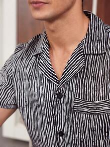 Men's Striped Homewear Set