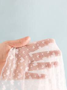 少女莲叶袖腰带和服裙 - 白色 - 查看 7