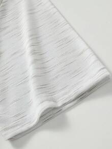 Calvaya 大尺碼女卡通字母印花圓領短袖 T 卹 - 白色 - 查看 5