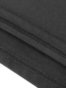 Áo thun POLO tay dài in hình cờ Mỹ Henry thường ngày dành cho nam - Màu xám đen - Xem 5