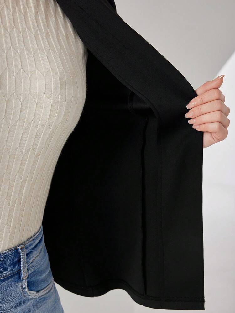 Women's Single Button Design Sense Suit Jacket