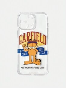 GARFIELD | SHEIN Hoạt hình In Dễ thương Ốp lưng & bao da điện thoại - Trong sáng - Xem 3