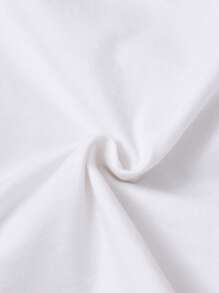 SHEIN Baby Boy Summer Outdoor Color Block Casual & College Style Comfortable & Fashionable & Simple Utility Loose Fit Color Block Vest & Shorts & Solid Color Short Sleeve T-Shirt 3pcs/Set - Multicolor - View 4