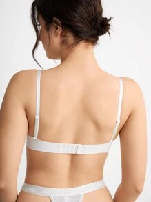 Ocili Leisure 3pcs Solid Color Wireless Bra - Multicolor - View 4