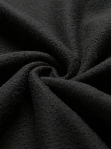 Manfinity Dauomo Men's Colorblock Casual Drawstring Hoodie - Black - View 4