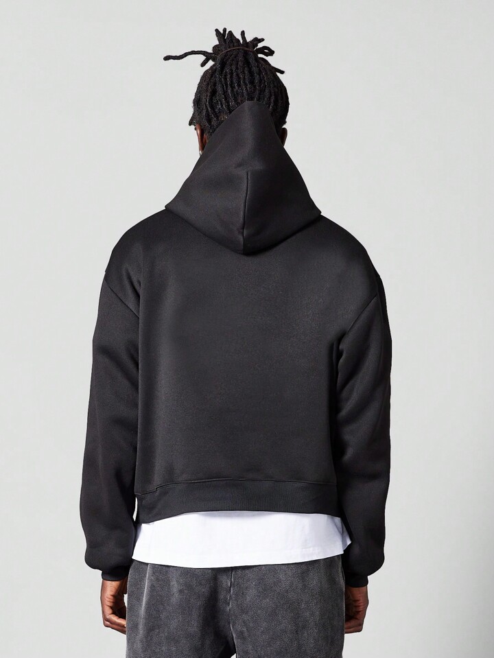 SUMWON Regular Fit Overhead Hoodie With Graffiti Graphic