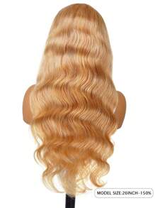 Honey Blonde 13X6 Lace Front Wig Human Hair Wigs Prepluck Body Wave Lace Front Human Hair Wigs For Women - S27 - View 3