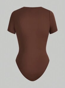 SHEIN Essnce 3入組彩色女士短袖連身衣 - 彩色 - 查看 8