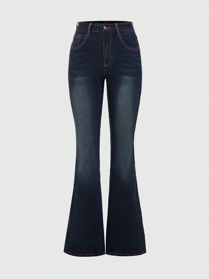 Our Fairycore Y2k Vintage Millennium Valentine's Day Flared Jeans
