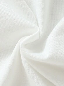 SHEIN Young Girls' Multiple Pieces Set Of Color-Blocked Short-Sleeved T-Shirt With Digital Print, Spring/Summer - Multicolor - View 8