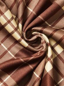 ROMWE Goth 3 cái/bộ Của phụ nữ Giải trí Kẻ sọc Sọ In hoa kỹ thuật số Quần thể thao Với Bowknot , Đen - Nhiều màu - Xem 4