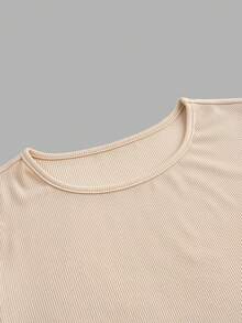 SHEIN Essnce 2 chiếc váy bodycon cổ tròn - Nhiều màu - Xem 7