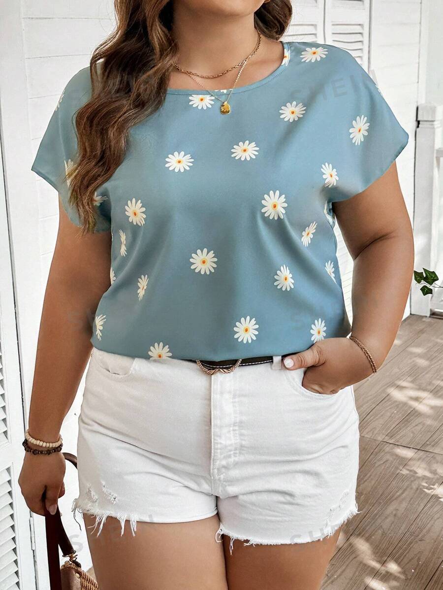 shein blusas manga corta mujer